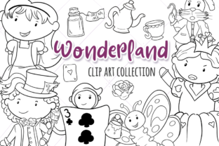 Download Alice in Wonderland (Black and White) - Premium Resources